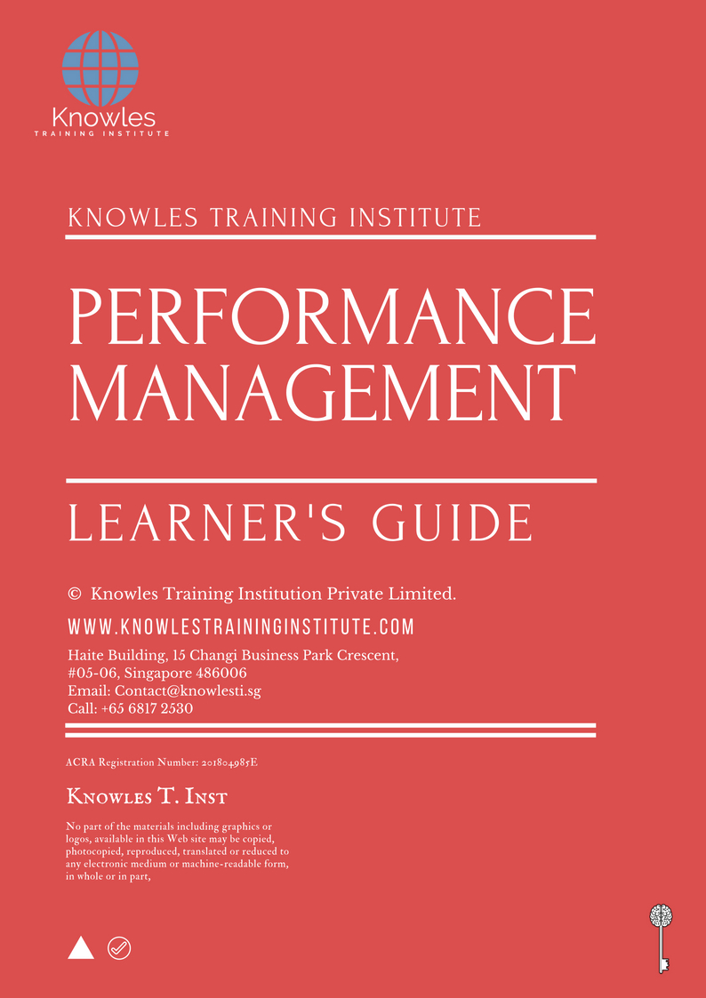 Performance Management Training Course