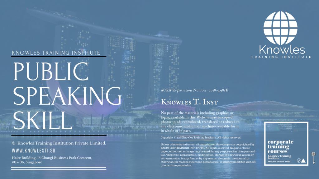 Public Speaking Course Singapore Public Speaking Course Singapore