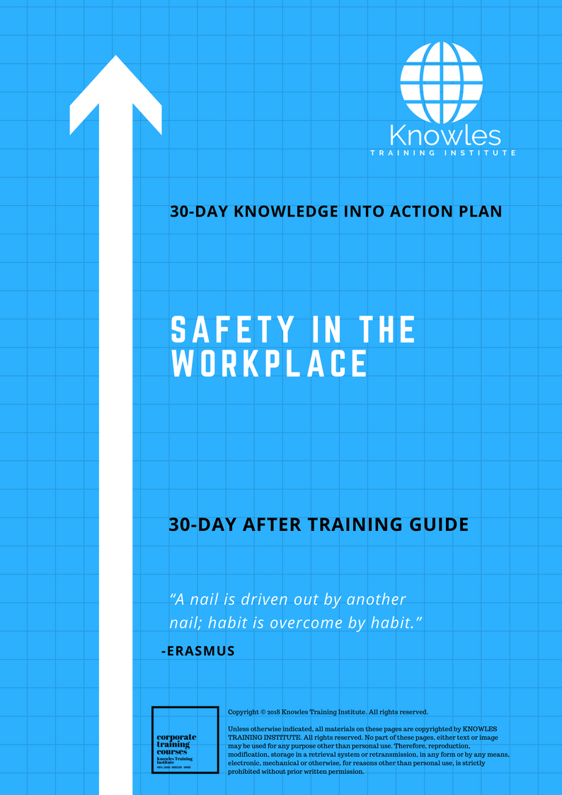 Safety In The Workplace Course