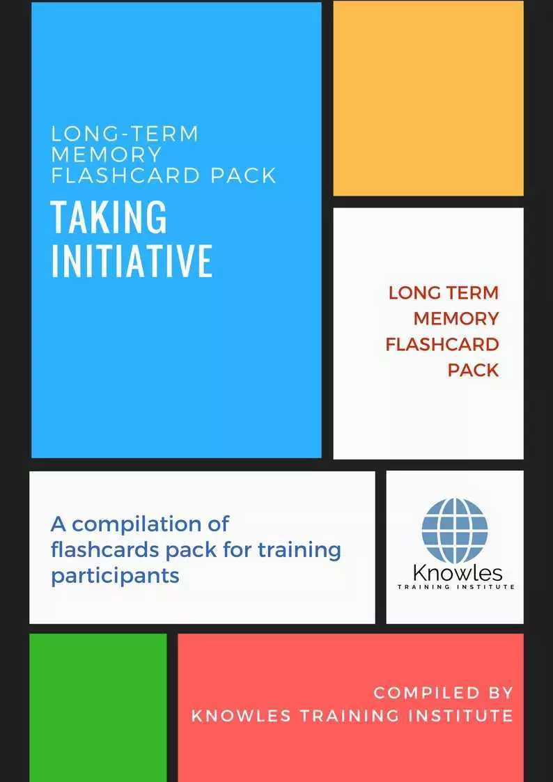 Taking Initiative Training Course