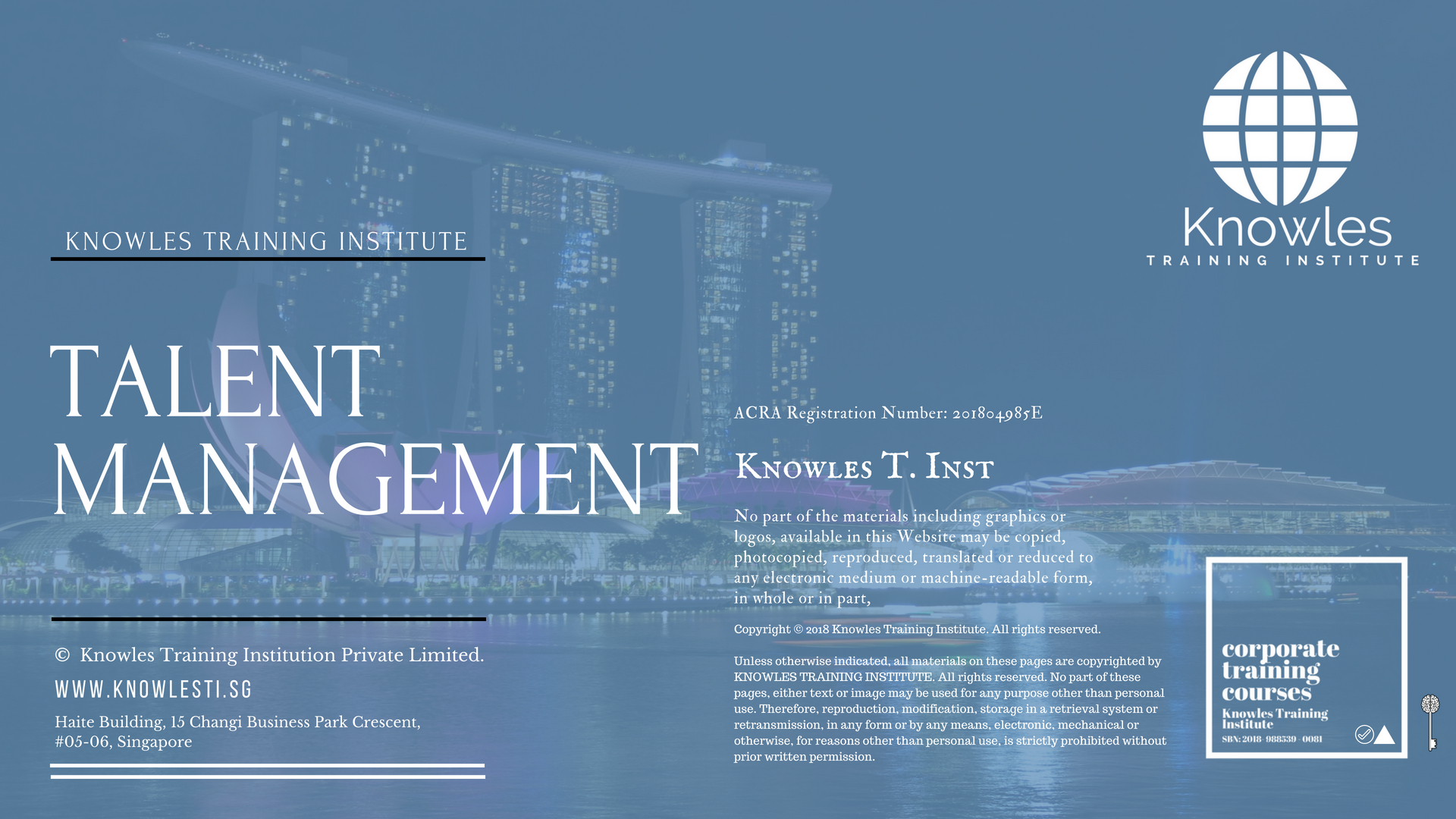 Talent Management Training Course