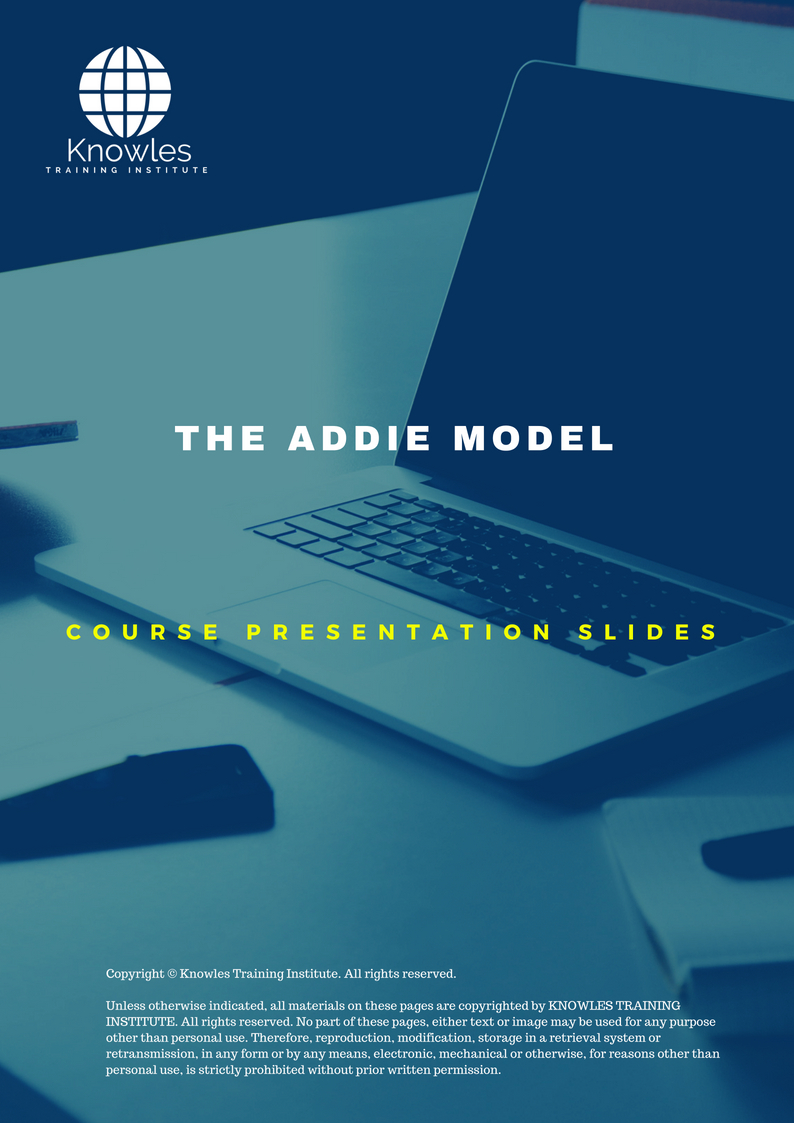 The Addie Model Training Course