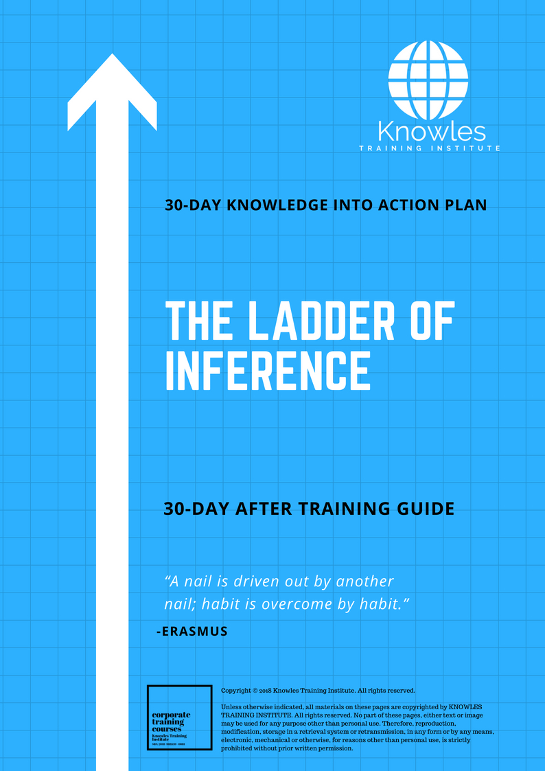 The Ladder Of Inference Course