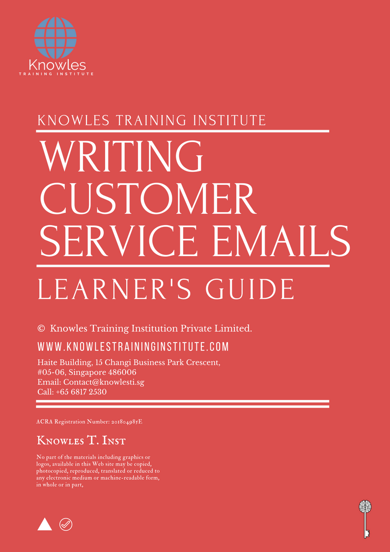 Writing Customer Service Emails Course