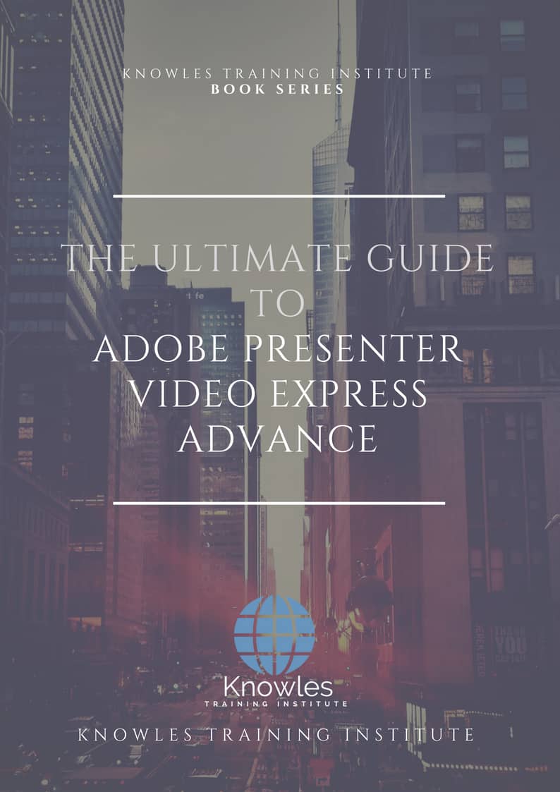 Adobe Presenter Video Express Advance Book