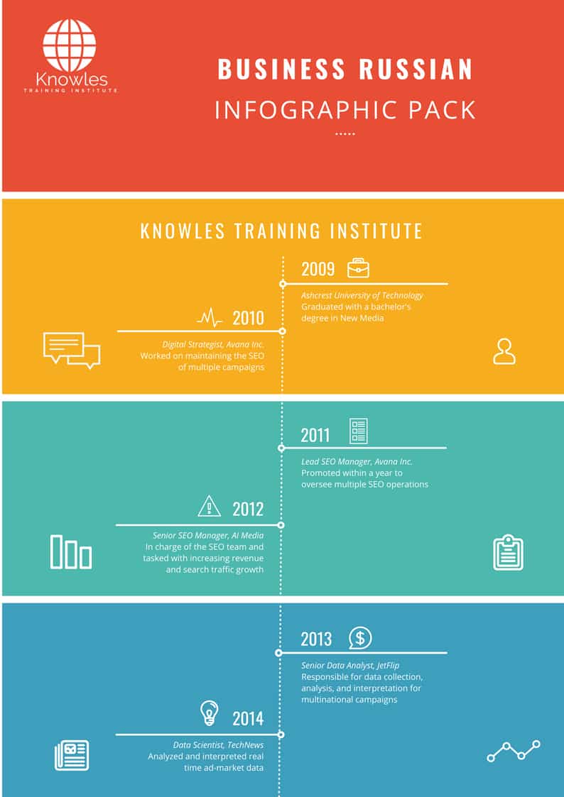 Business Russian Infographics