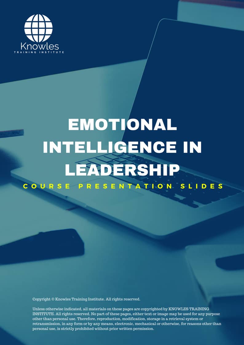 Emotional Intelligence In Leadership Training Course