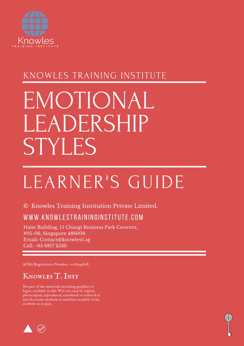 Emotional Leadership Styles Training Course Learner’s Guide