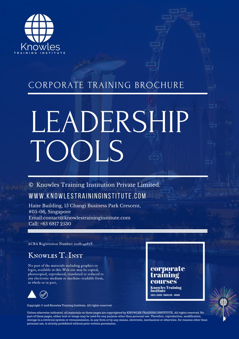 Leadership Tools Training Course Brochure