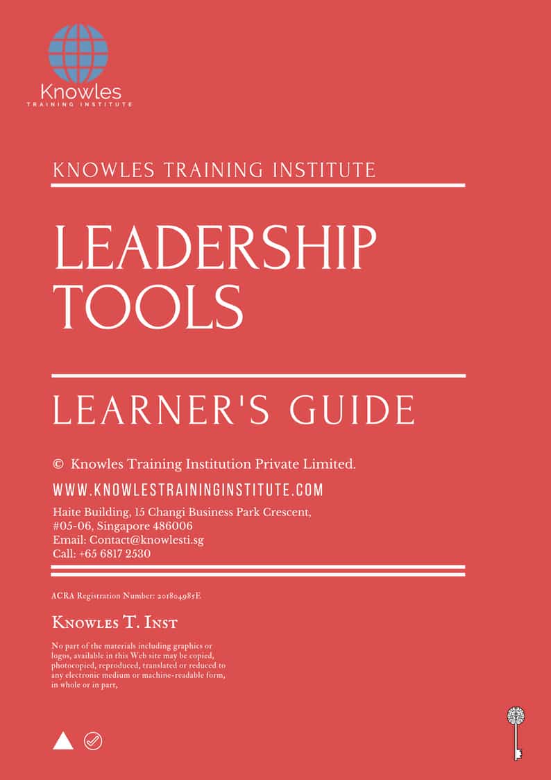 Leadership Tools Training Course Learner’s Guide