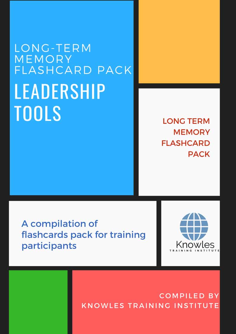 Leadership Tools Training Flashcards