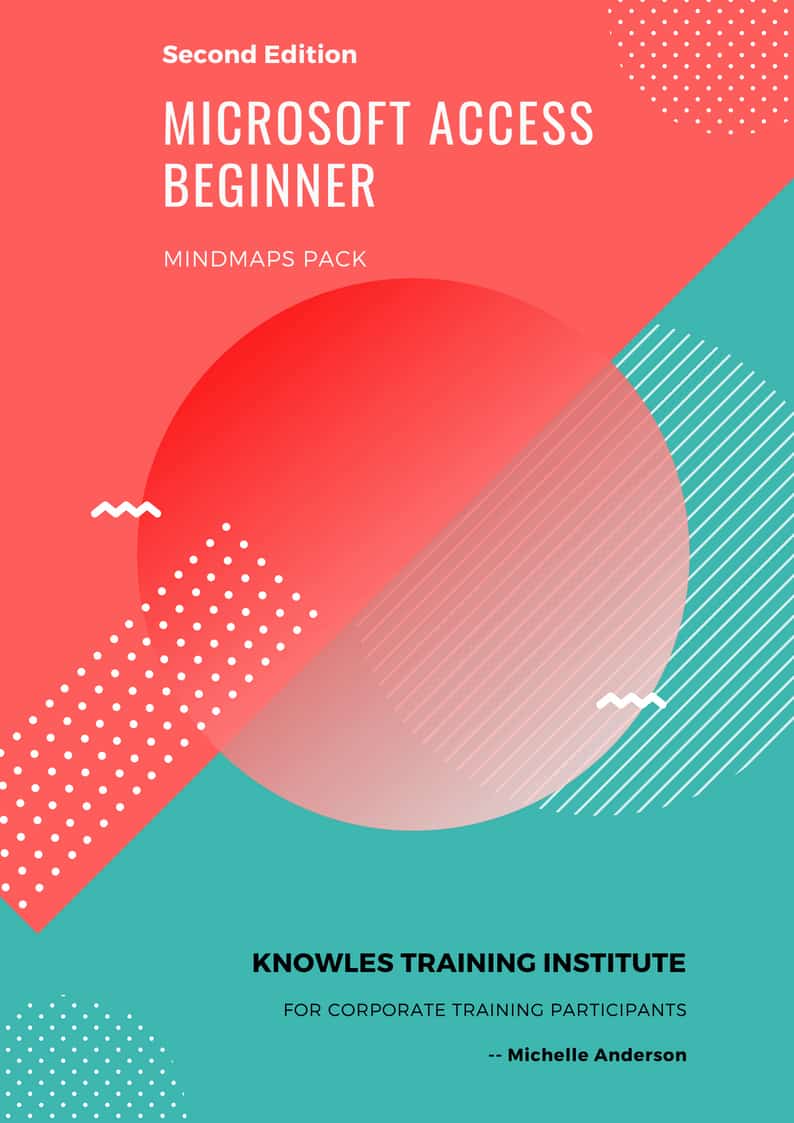 Microsoft Access Beginner Training Course MindMaps