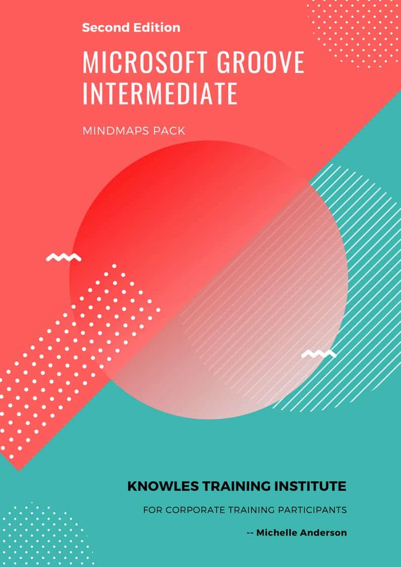 Microsoft Groove Intermediate Training Course MindMaps