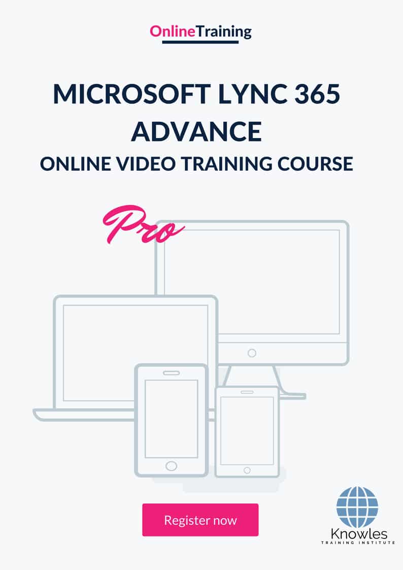 Microsoft Lync 365 Advance Online Training Video Course