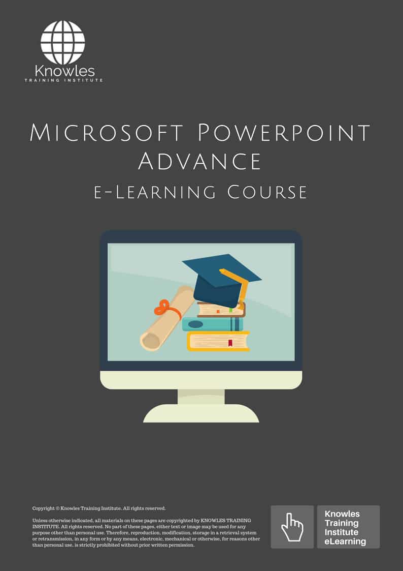 Microsoft Powerpoint Advance E-Learning Training Course