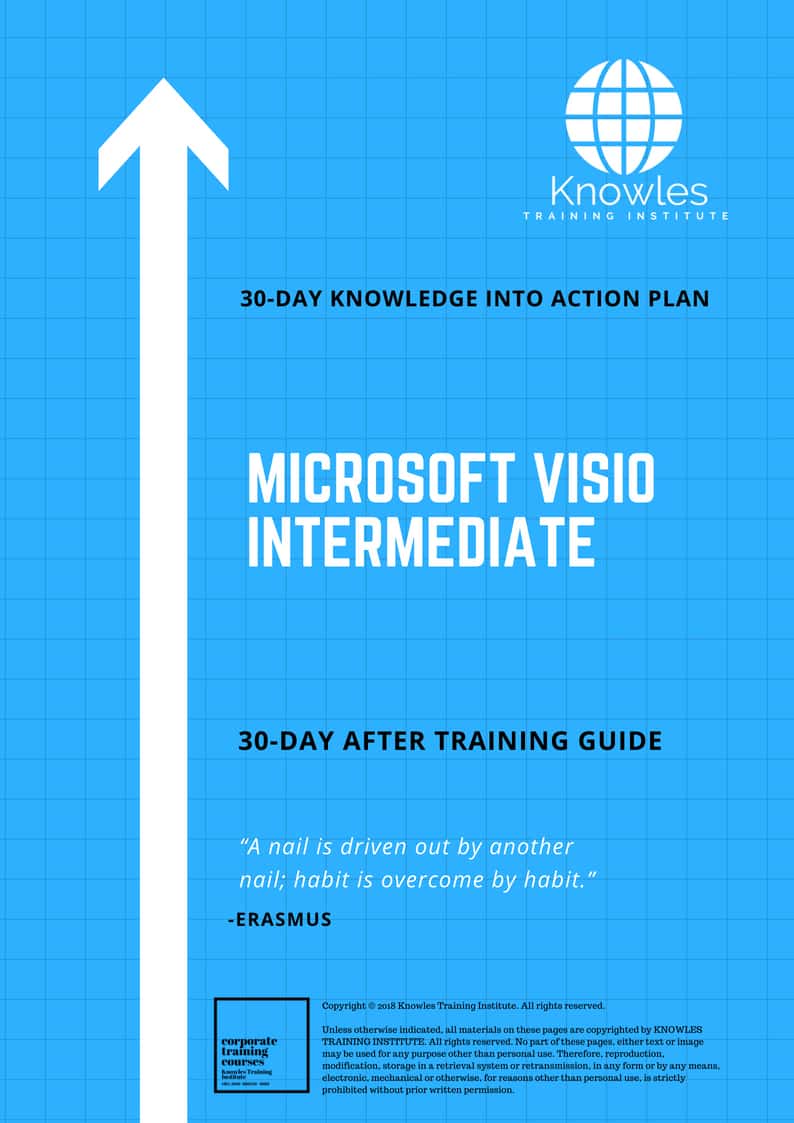 Microsoft Visio Intermediate 30 Day After Training Guide