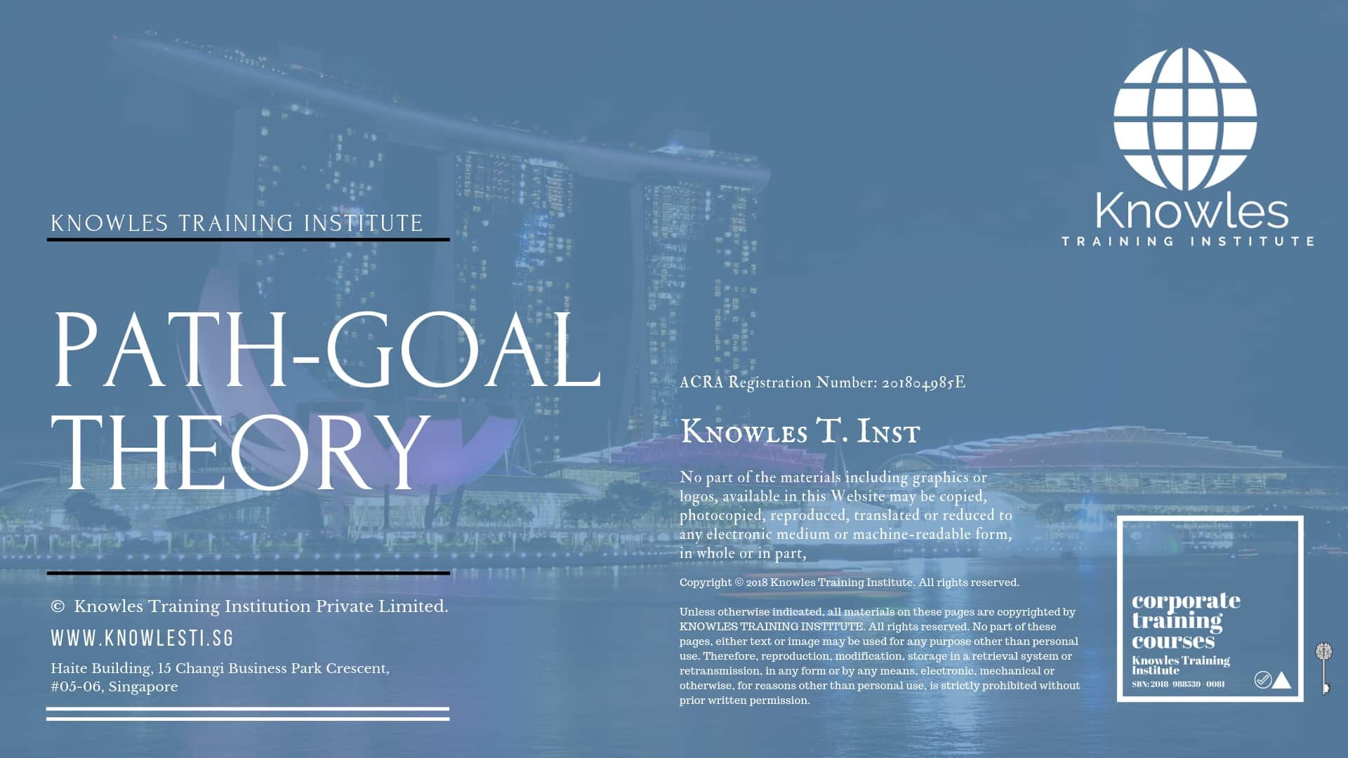 Path-Goal Theory Training Course in Singapore