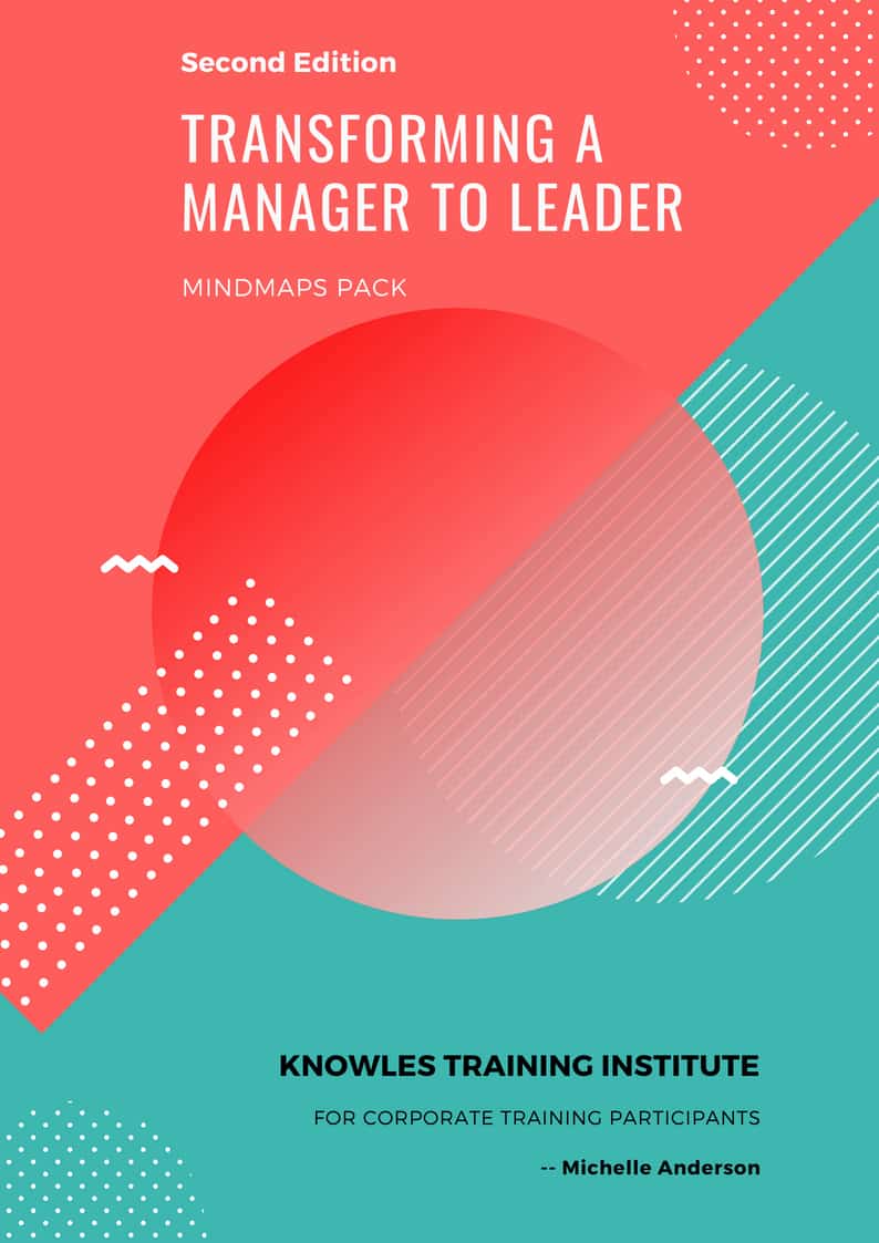 Transforming A Manager To Leader Training Course MindMaps Transforming A Manager To Leader Course