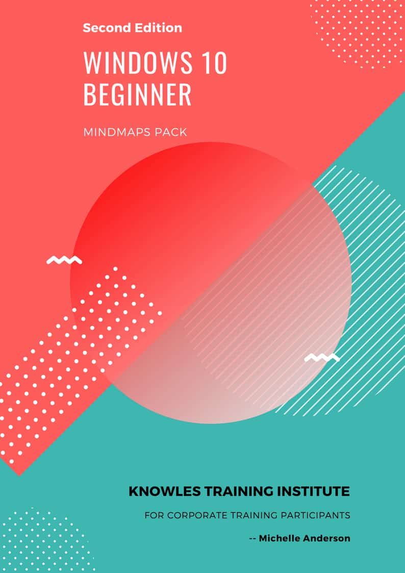 Windows 10 Beginner Training Course MindMaps