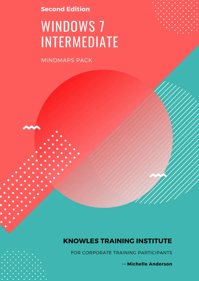 Windows 7 Intermediate Training Course MindMaps