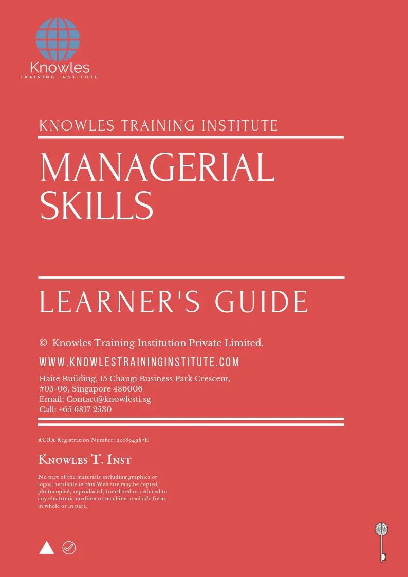 Managerial Skills Training Course