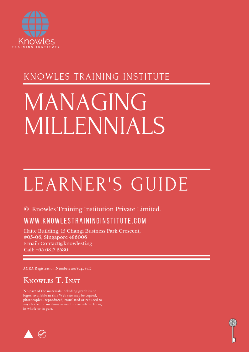 1 Managing Millennials Training Course