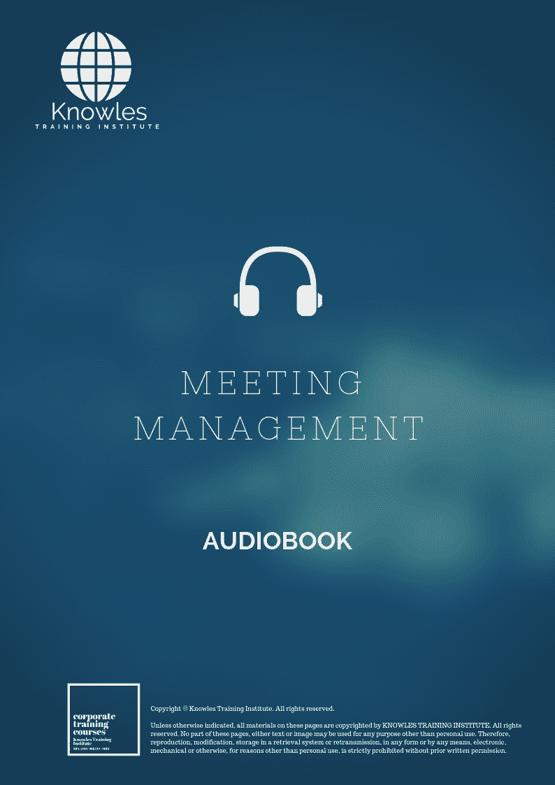 11 Meeting Management Training Course
