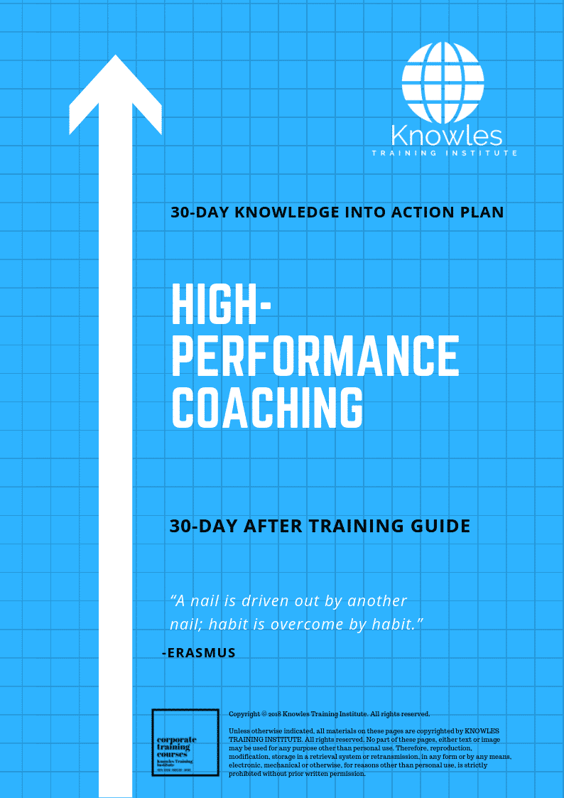 High-Performance Coaching Course