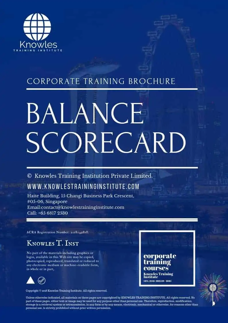 The Balanced Scorecard Brochure