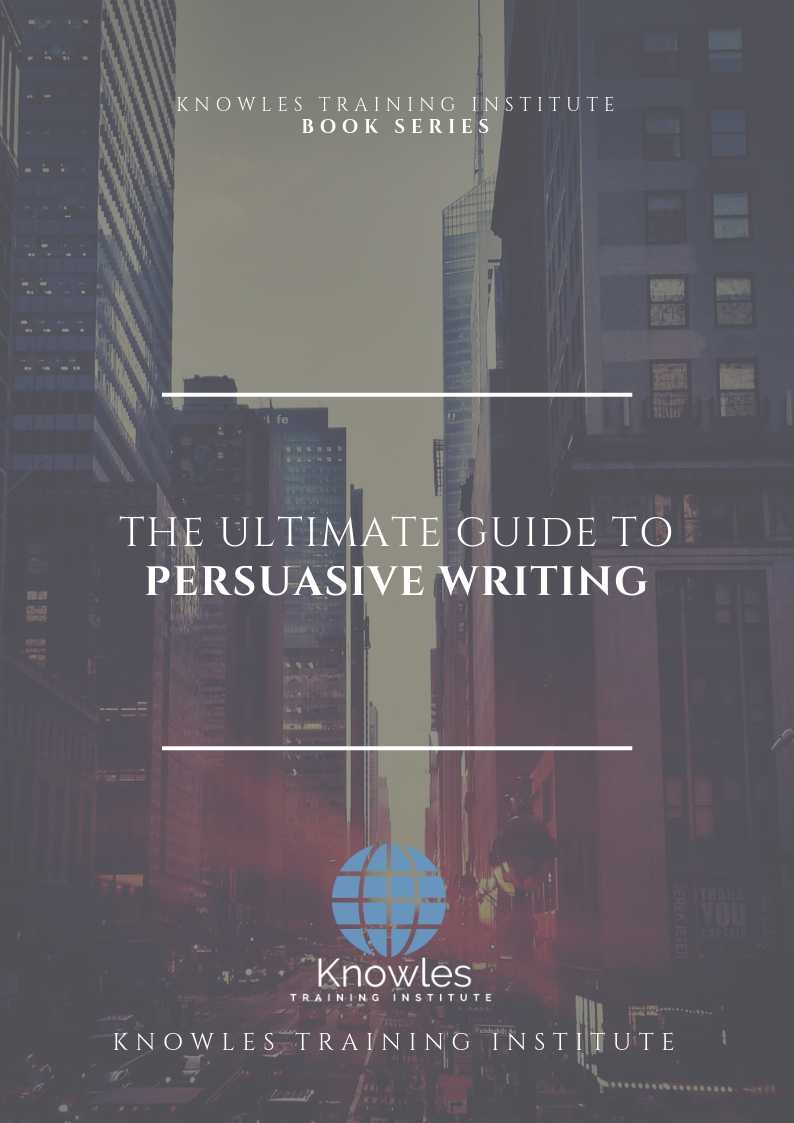 Persuasive Writing Training Course