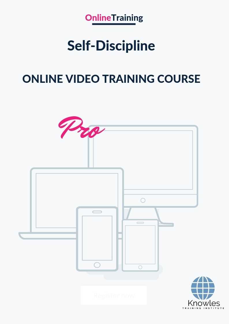 Self-Discipline Training Course