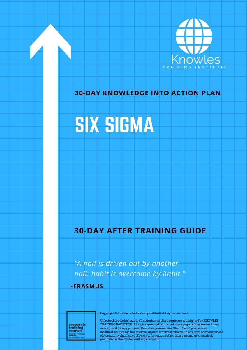 Six Sigma Training Course